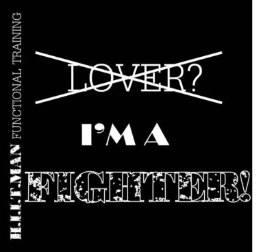 Tee Front   FighterNotLover