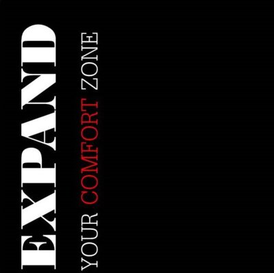 Tee Front   Expand Your Comfort Zone